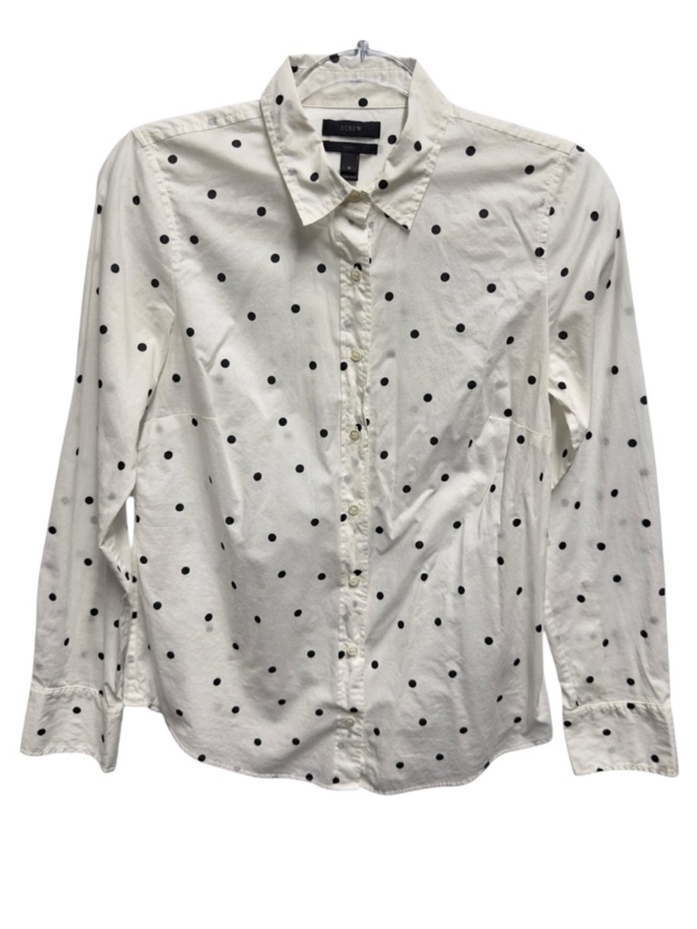 Pure Cotton Knit Polka Dots Seersucker Oxford Poplin Jules Shirt